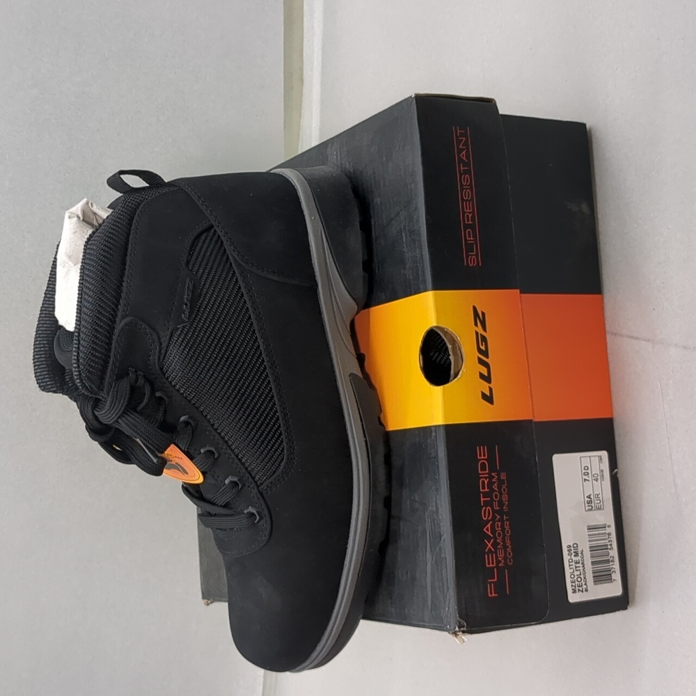 Lugz Men's Zeolite Mid Fashion Boot - Black/charcoal - size 7